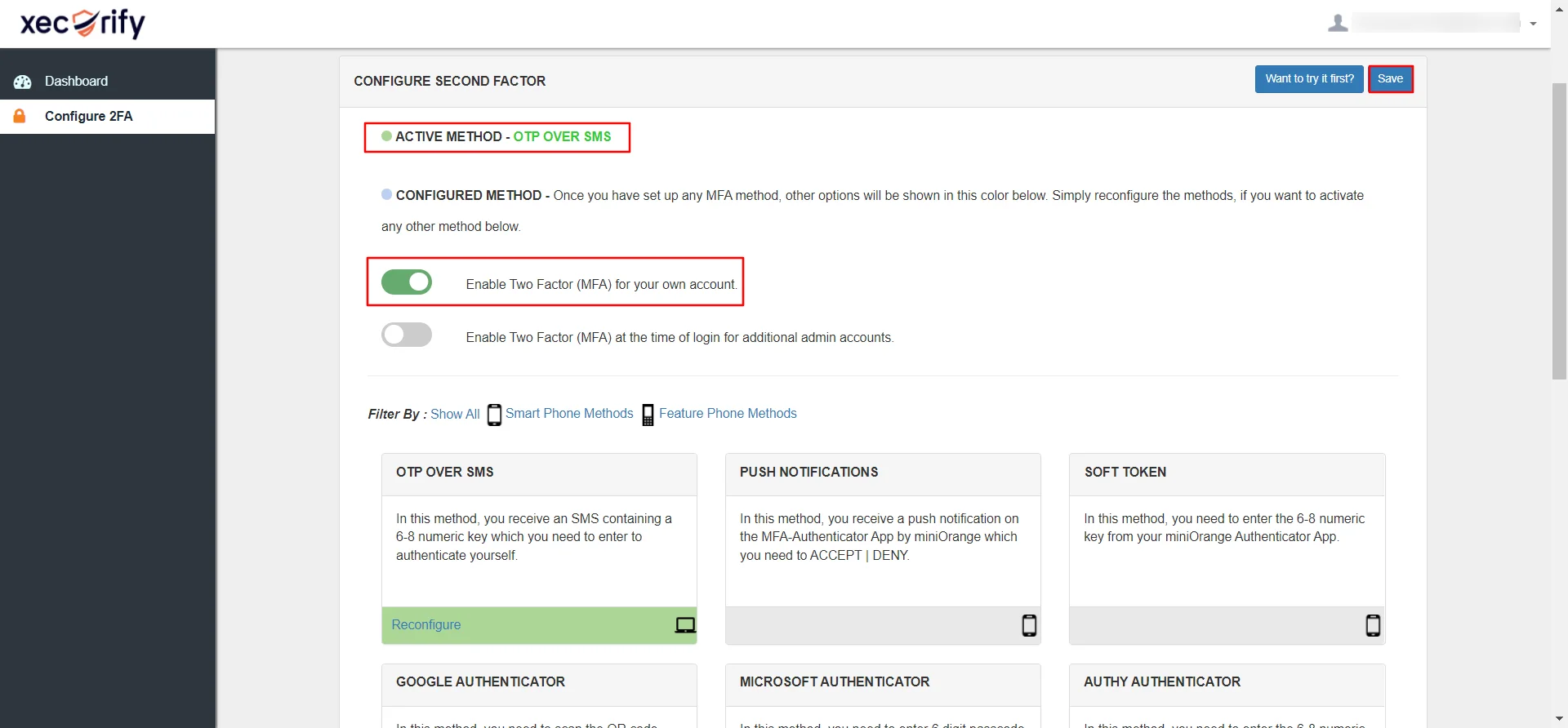 Enable two-factor authentication (2fa) for your Oracle EBS account