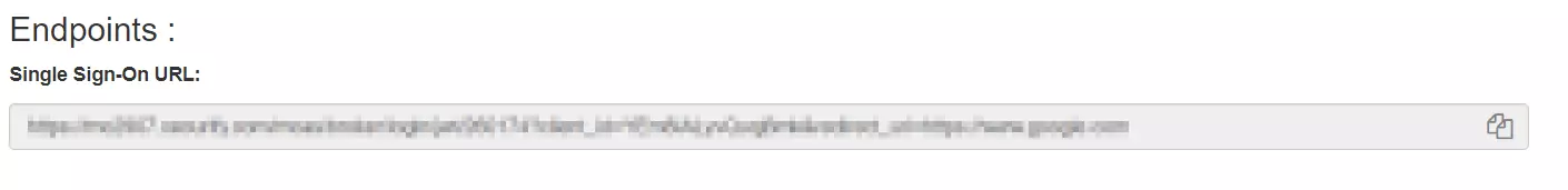Ecwid SSO: React Single Sign-On SSO endpoints url