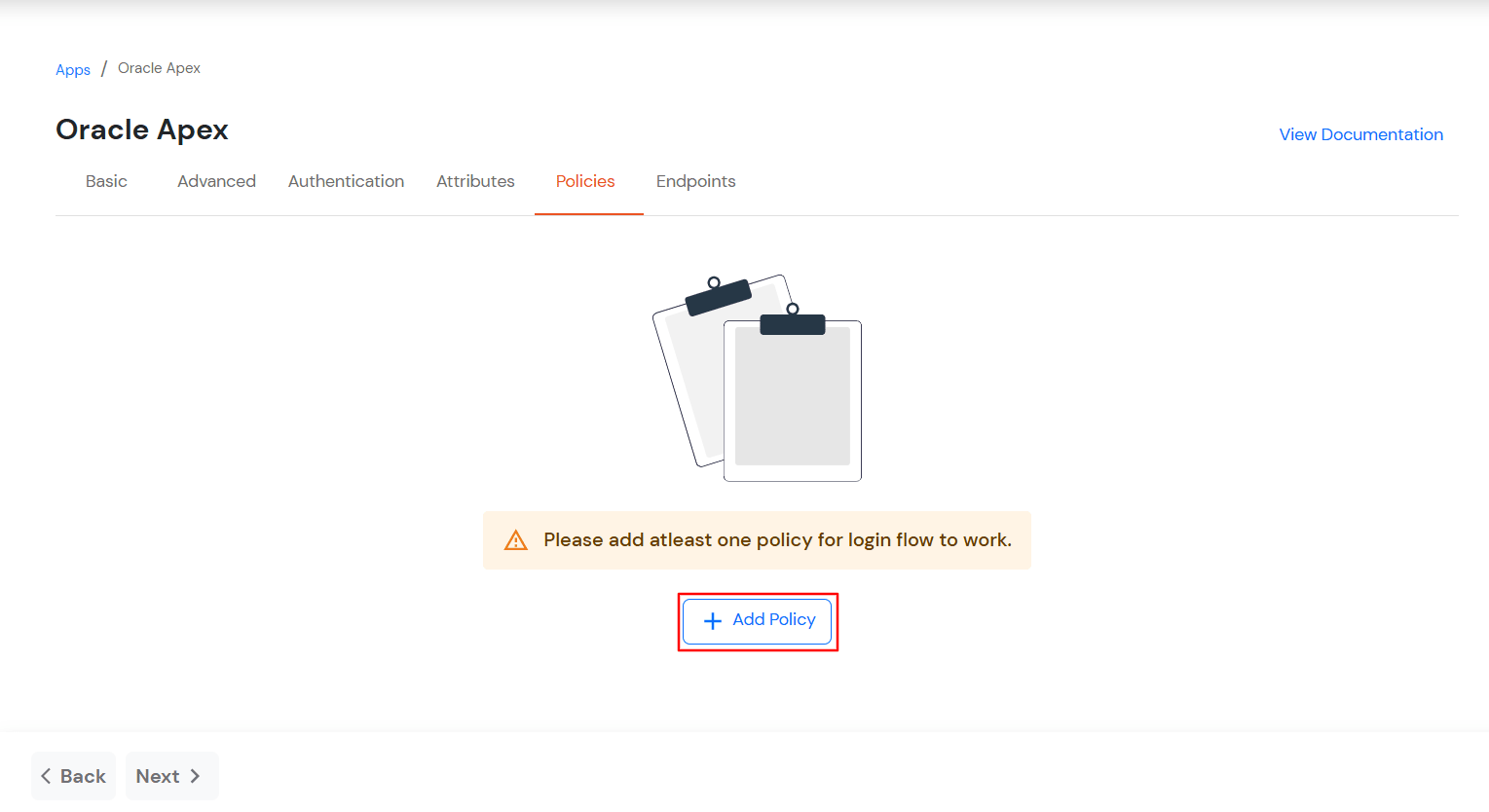 Oracle Apex Single Sign-On (SSO) manage apps