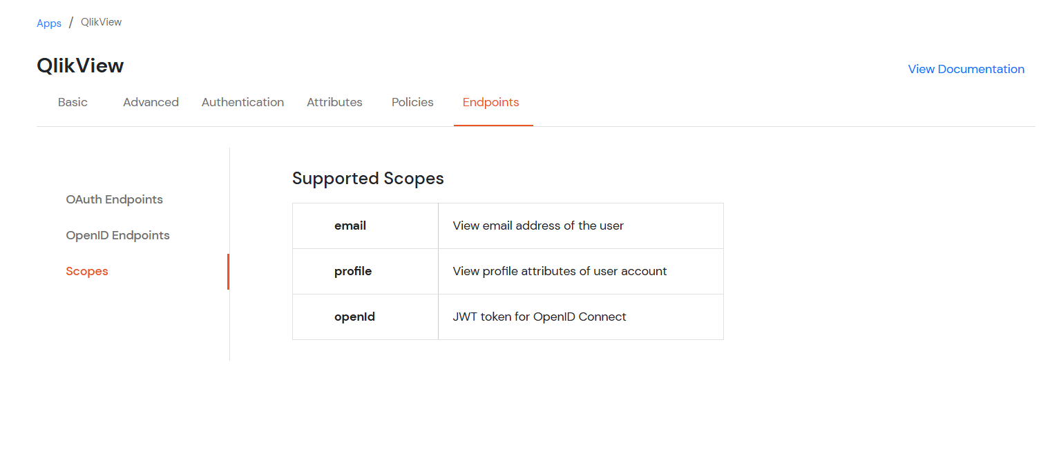 QlikView Single Sign-On (SSO) manage apps