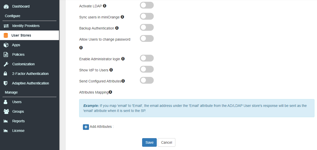 SharePoint Single Sign-On (sso) configure ldap options
