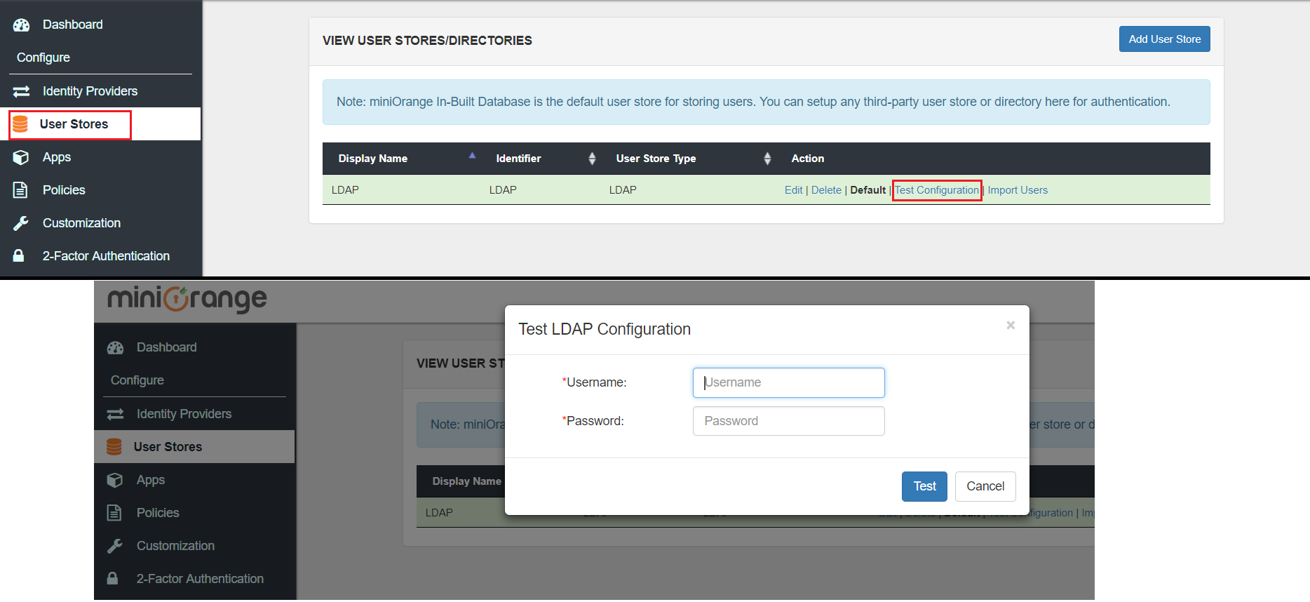 SharePoint Single Sign-On (sso) test ad/ldap connection