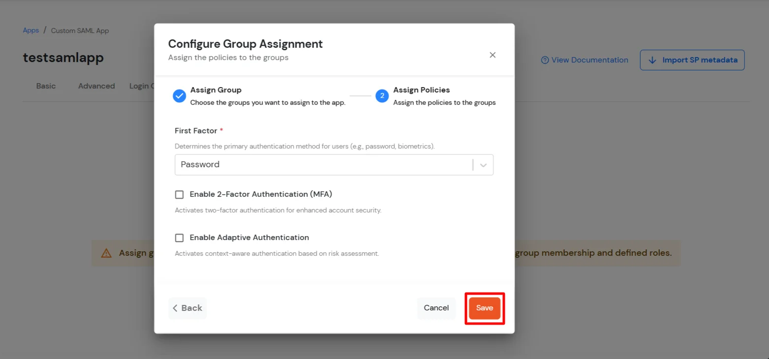 Configure GitHub Single Sign-On (sso) Assign the Policise