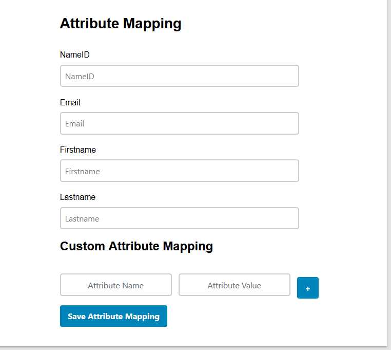 sitefinity single sign on sso attribute