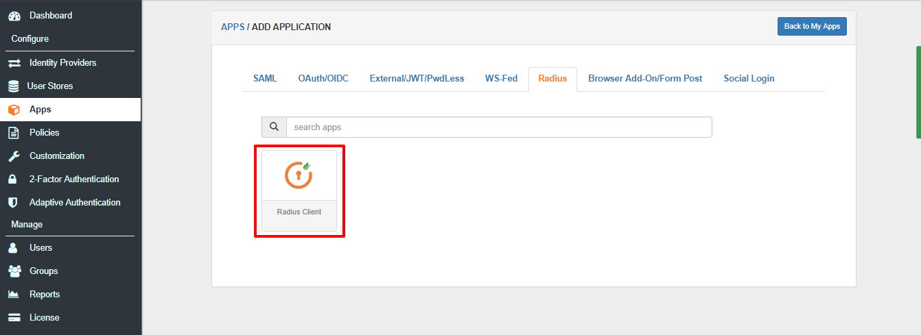 MFA/Two Factor Authentication(2FA) for Apache Web Serverradius client