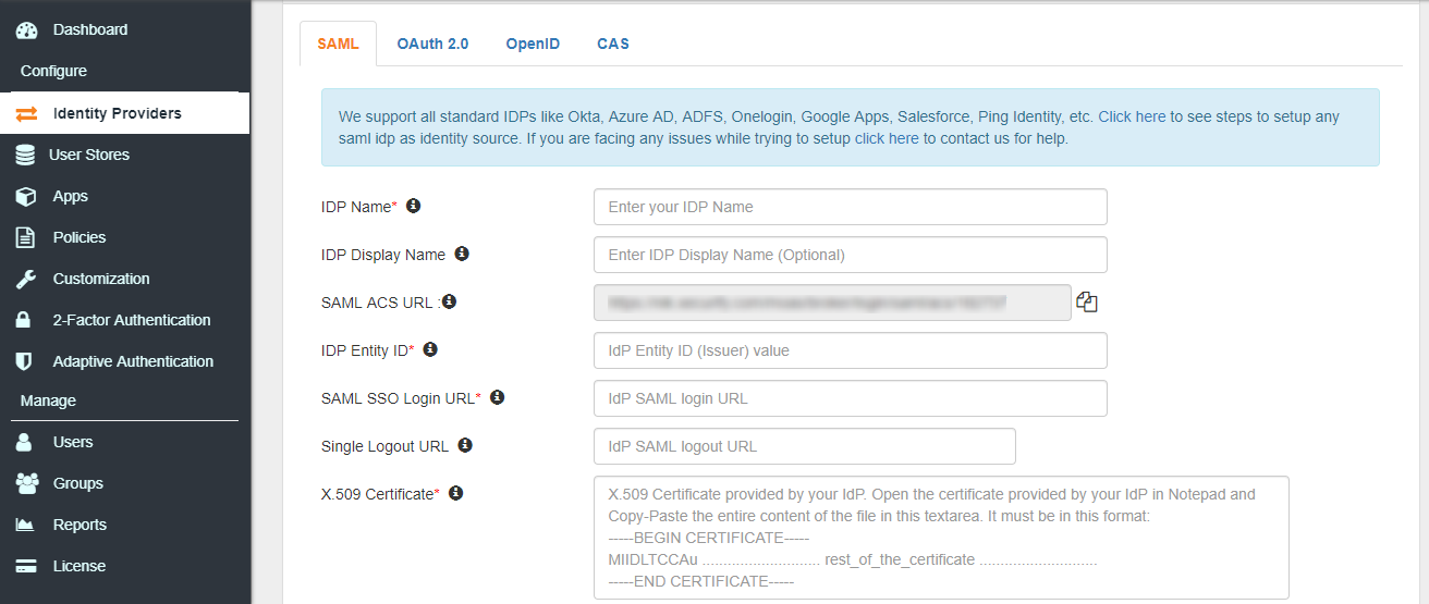 ASP-NET adfs sso select saml tab