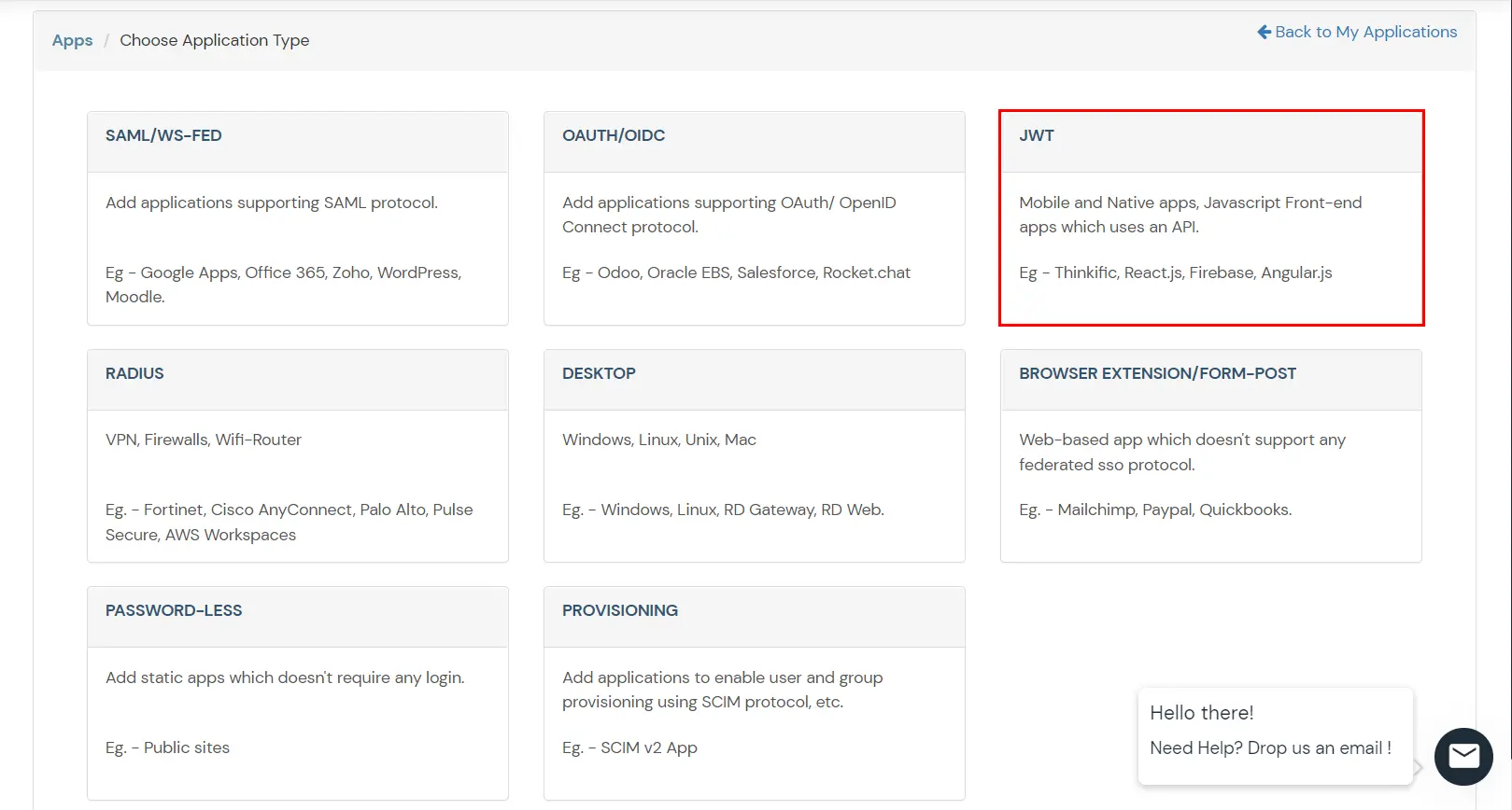 BigCommerce Provisioning : Search for JWT