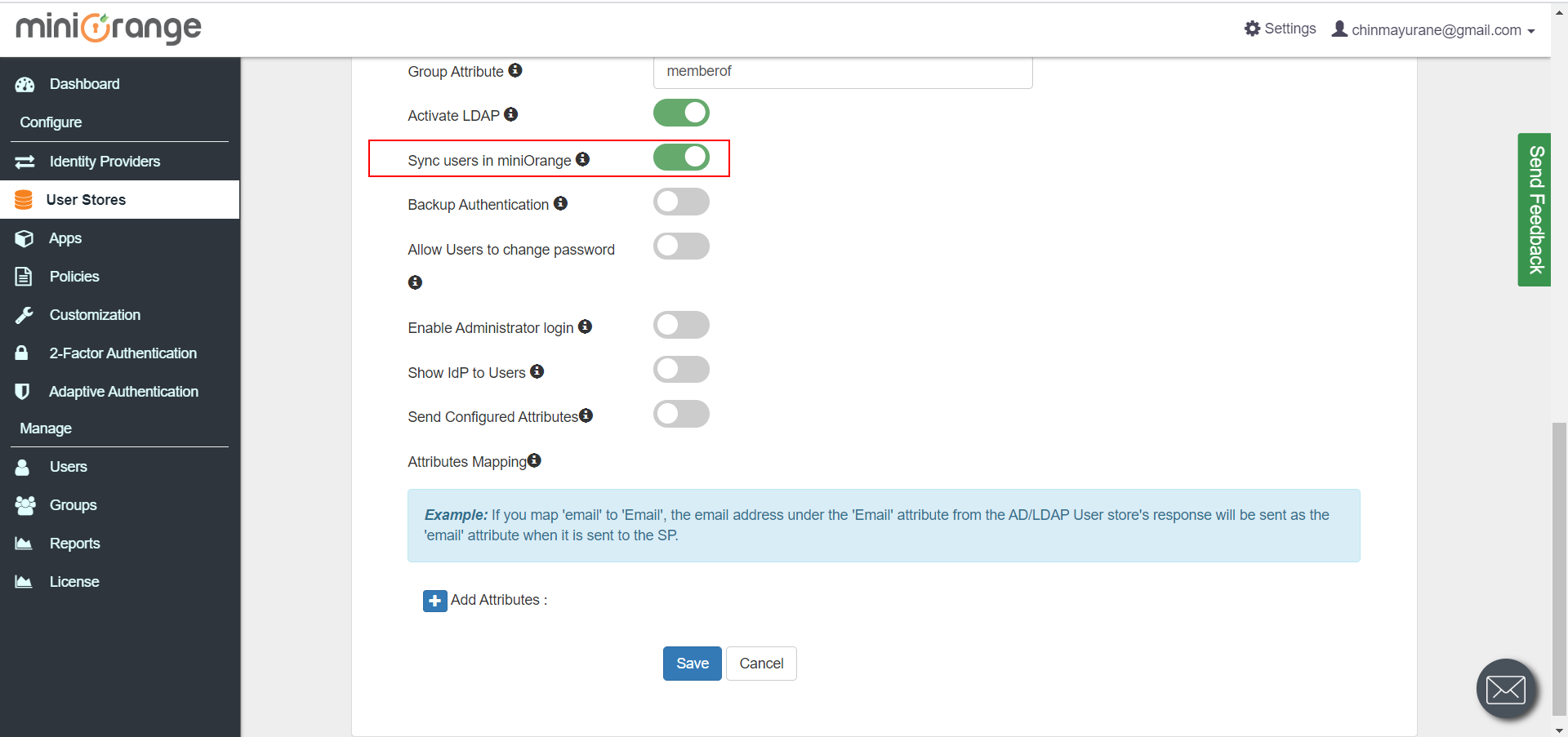 2FA/MFA for Windows Logon RDP-Windows Credential Provider Sync Users in miniOrange