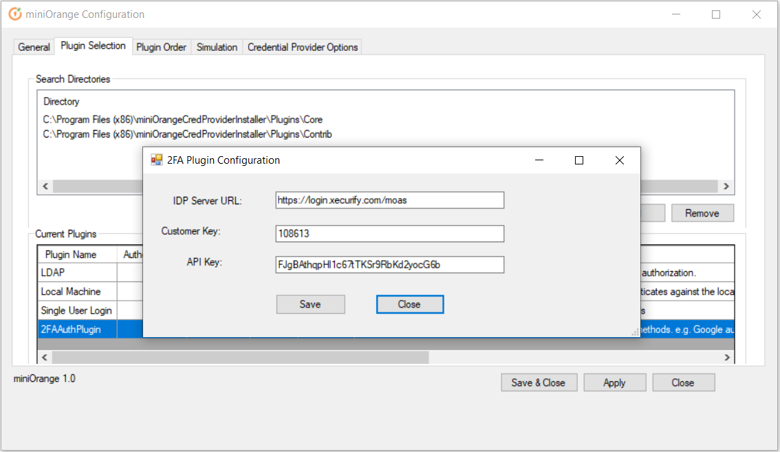 windows credential provider copy details