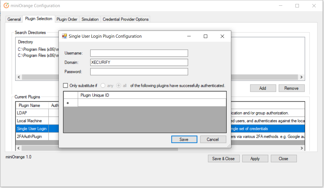 windows credential provider domain
