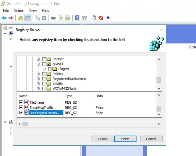 Two Factor Authentication(2FA/MFA) for Windows Logon RDP-Windows Credential Provider GPO enable pgina options