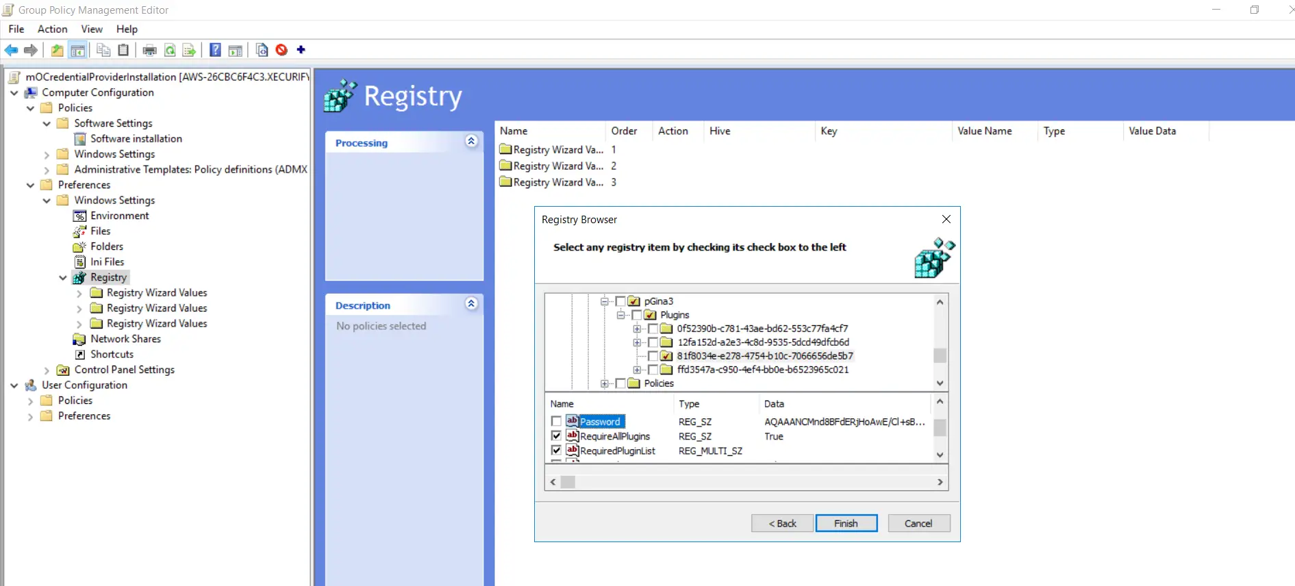 Two Factor Authentication(2FA/MFA)for Windows Logon RDP-Windows Credential Provider GPO fourth plugin