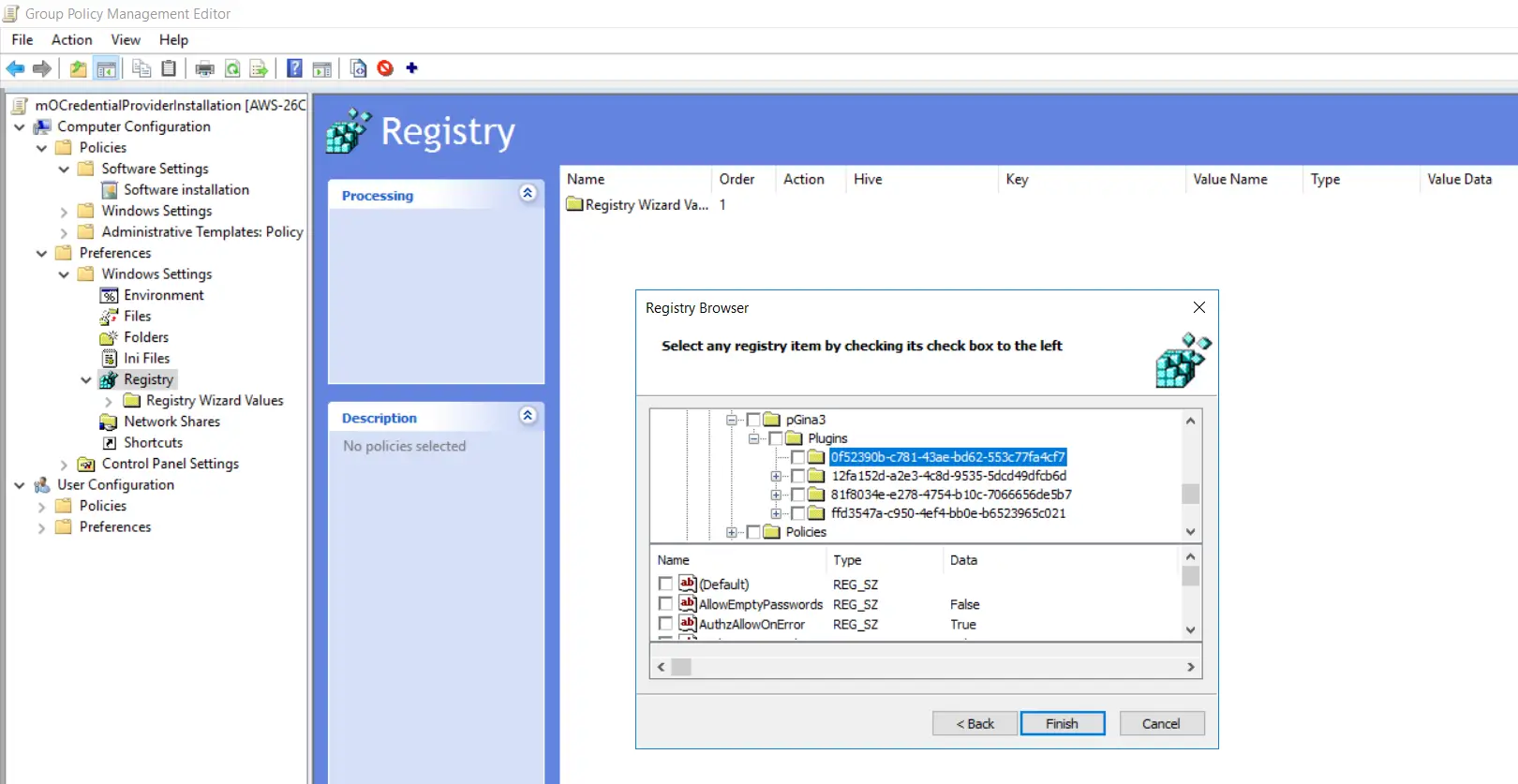Two Factor Authentication(2FA/MFA) for Windows Logon RDP-Windows Credential Provider GPO second plugin