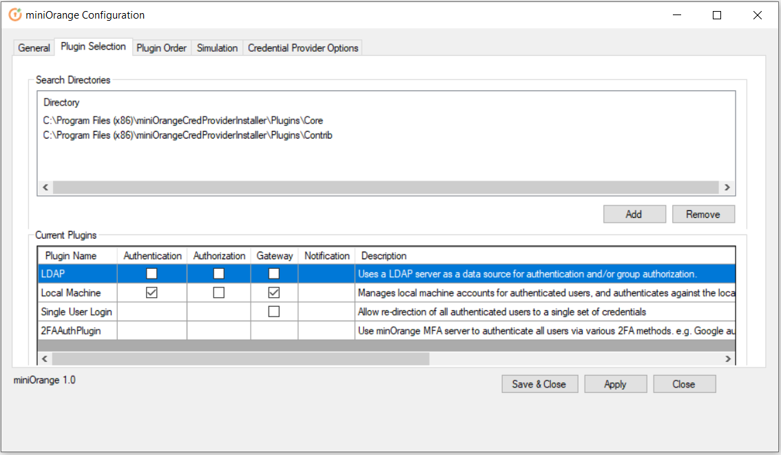 windows credential provider ldap