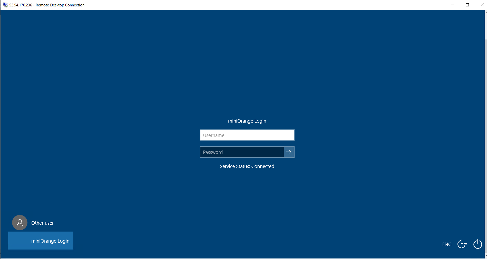 windows credential provider login window