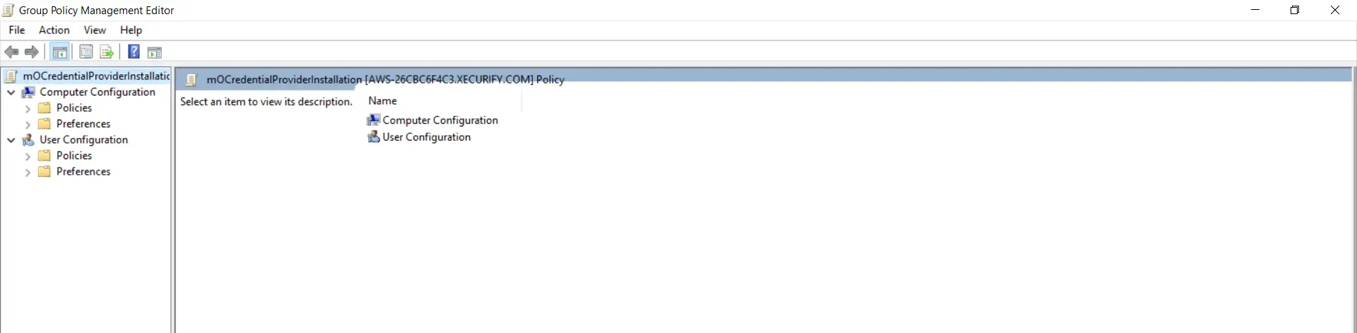 Two Factor Authentication(2FA/MFA) for Windows Logon RDP-Windows Credential Provider GPO edit window