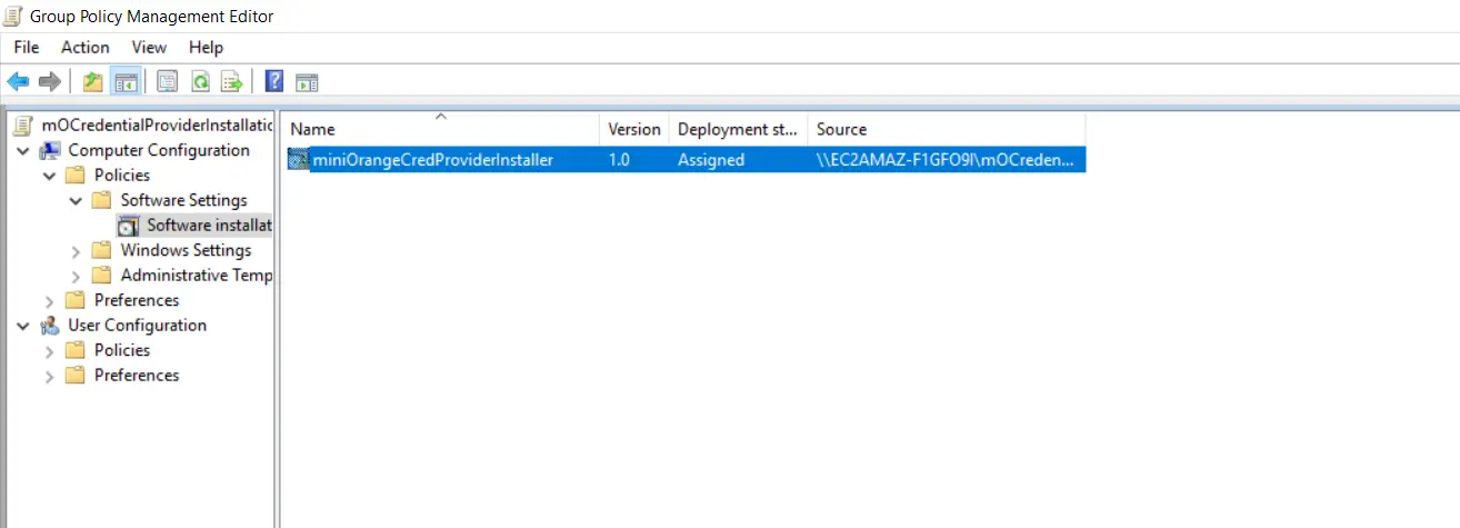 Two Factor Authentication(2FA/MFA) for Windows Logon RDP-Windows Credential Provider GPO mo-package properties