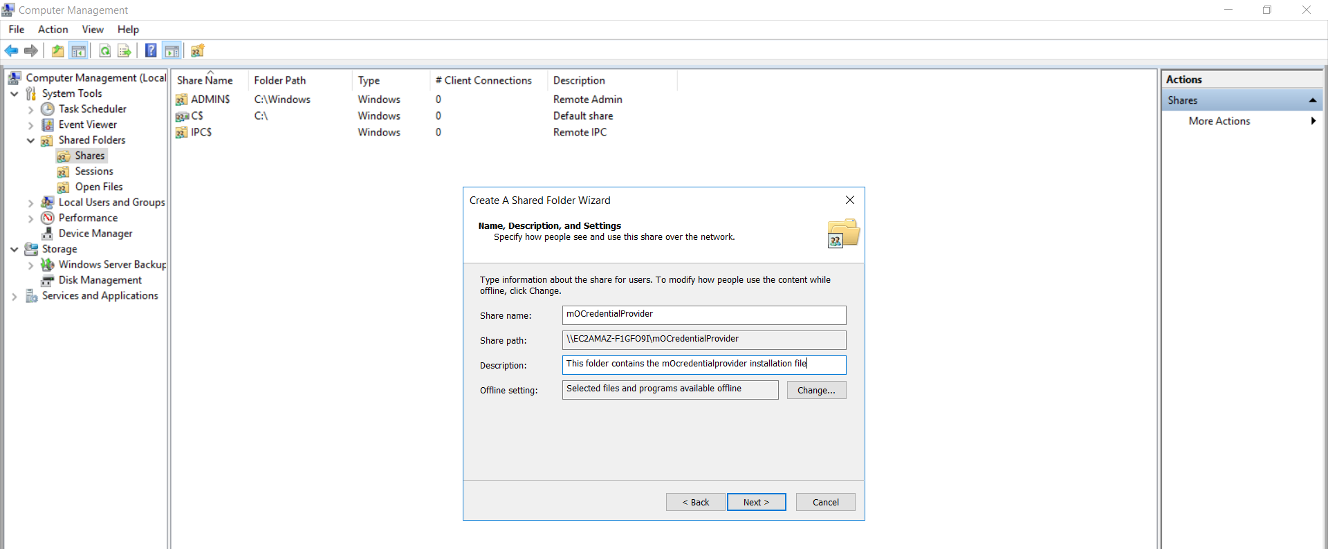 windows credential provider group policy