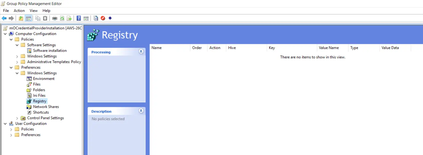 Two Factor Authentication(2FA/MFA) for Windows Logon RDP-Windows Credential Provider GPO registry preferences