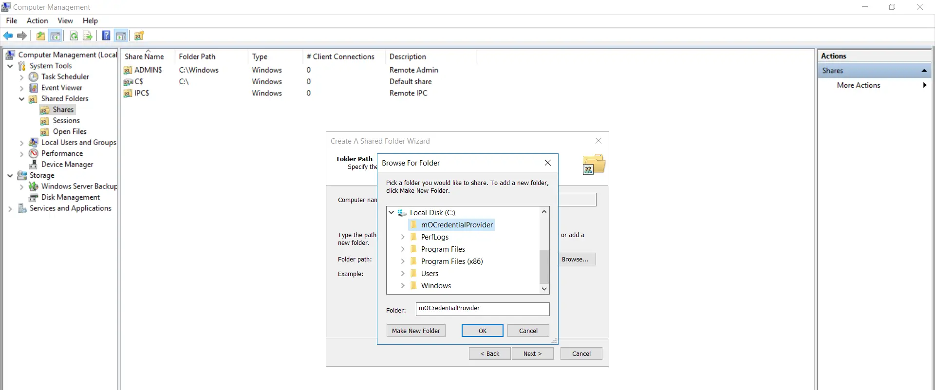 Two Factor Authentication(2FA/MFA) for Windows Logon RDP-Windows Credential Provider select package folder