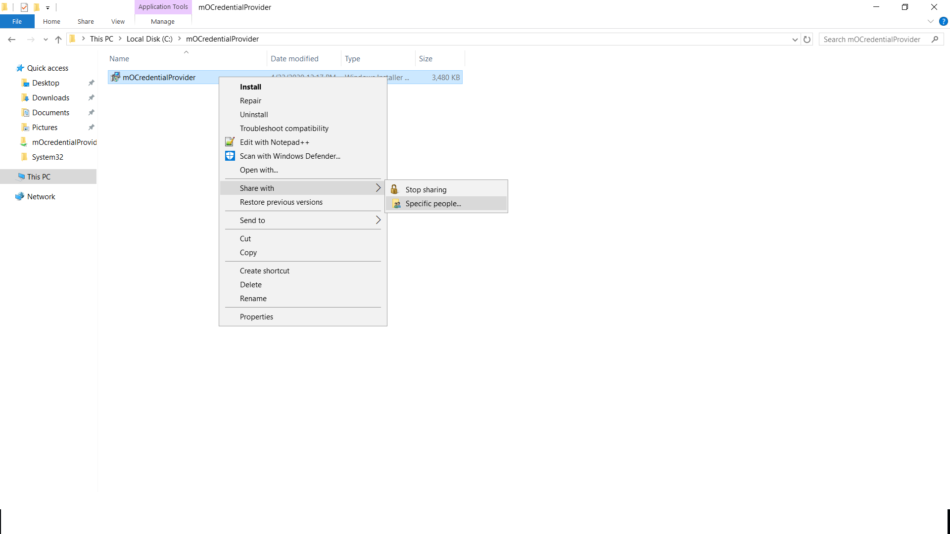 Two Factor Authentication(2FA/MFA) for Windows Logon RDP-Windows Credential Provider share with specific people