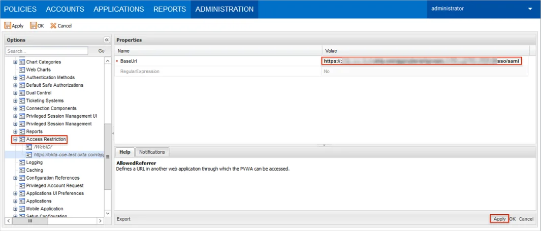 CyberArk Single Sign-On (sso) setup single sign-on