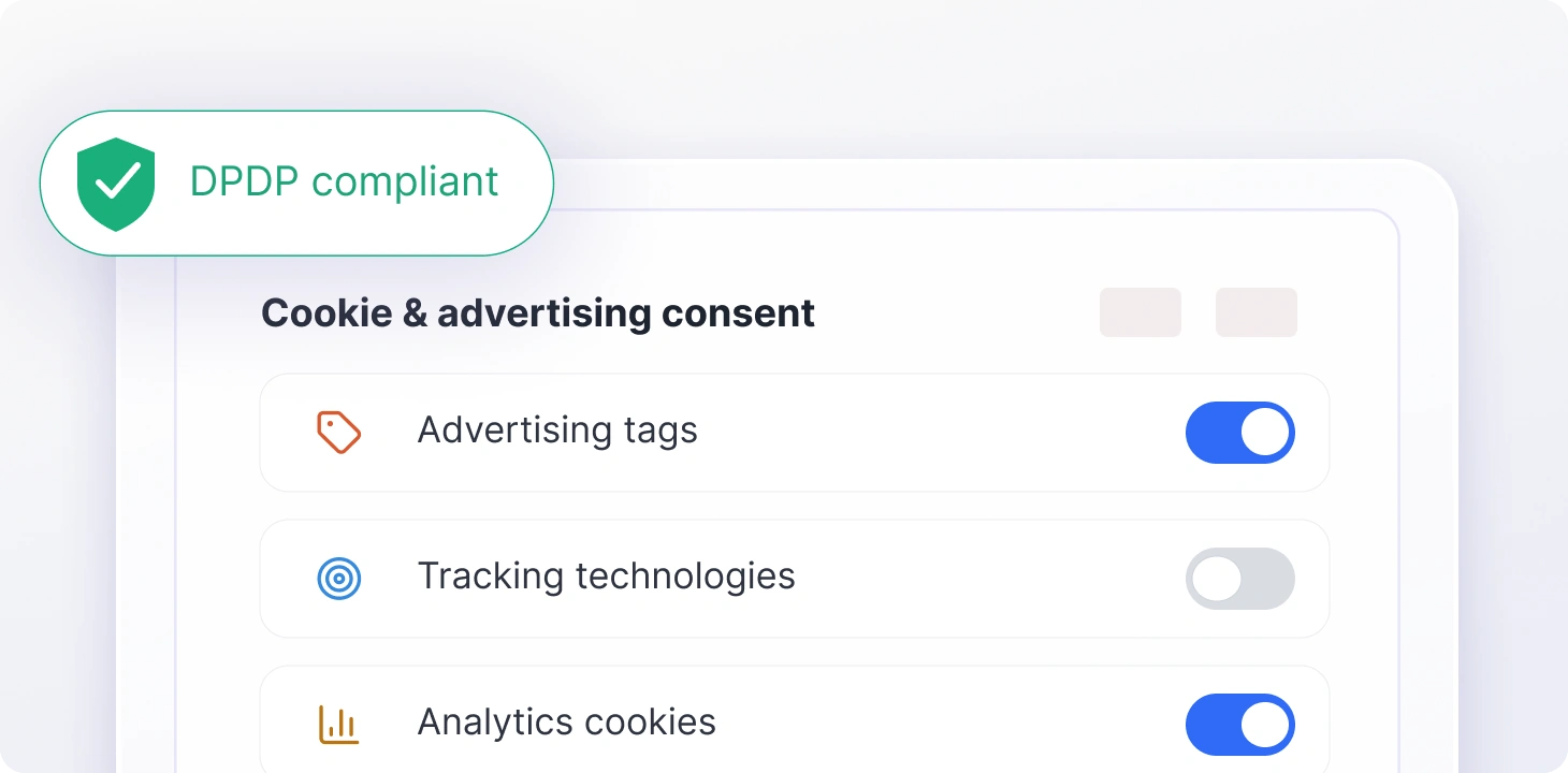 Cookie and advertising consent governance