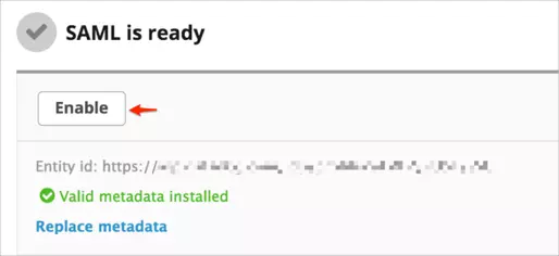 Datadog two-factor authentication (2FA) : enable sso