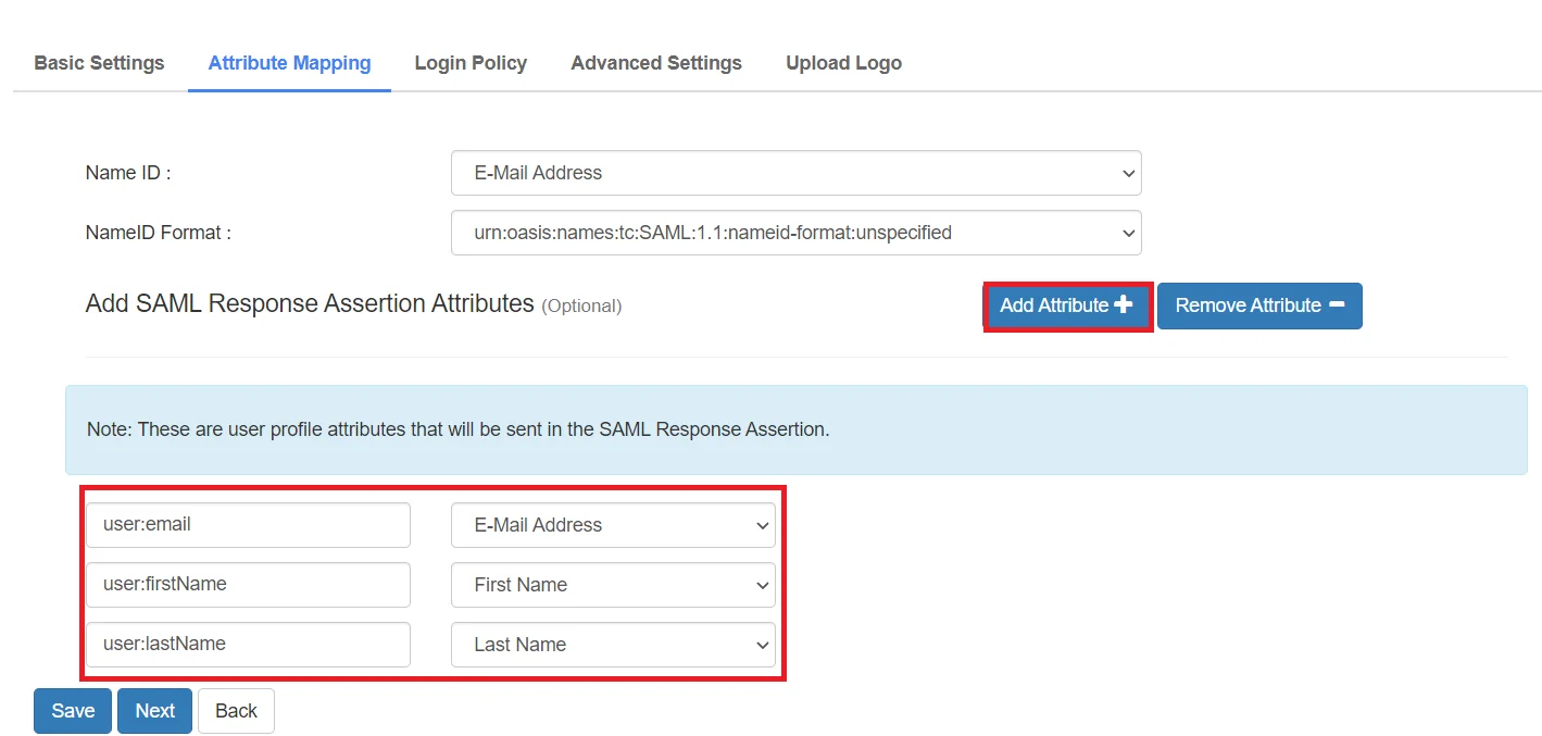 deepfreeze Single Sign-On (sso) Add Attribute