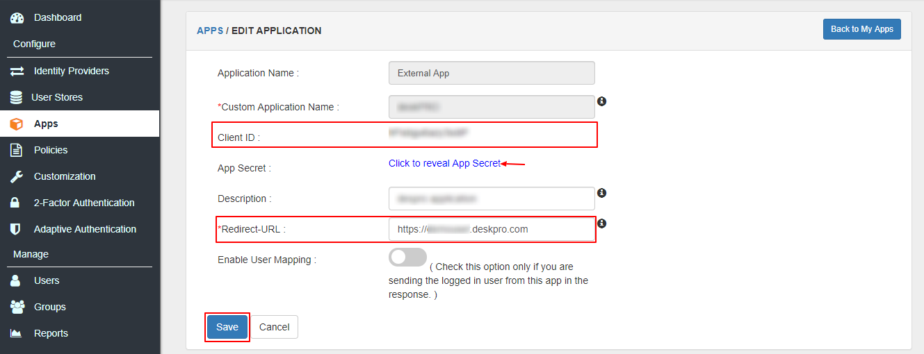 deskpro jwt sso copy client information