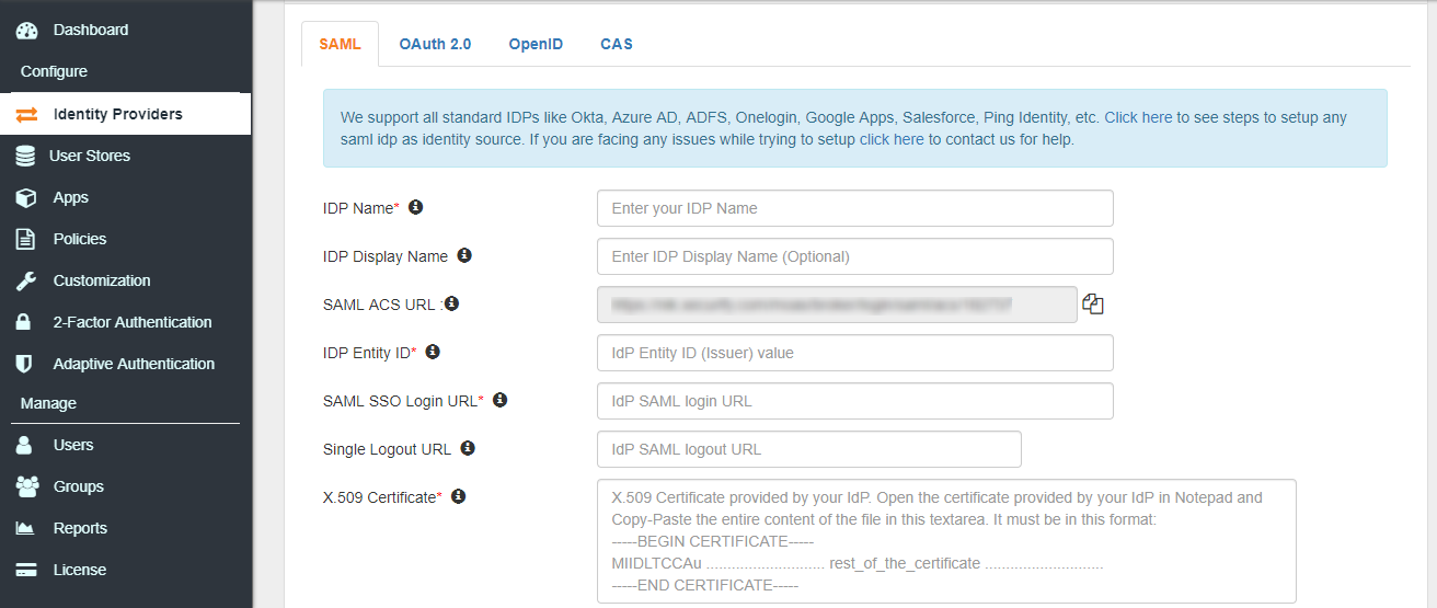 deskpro jwt sso select saml tab