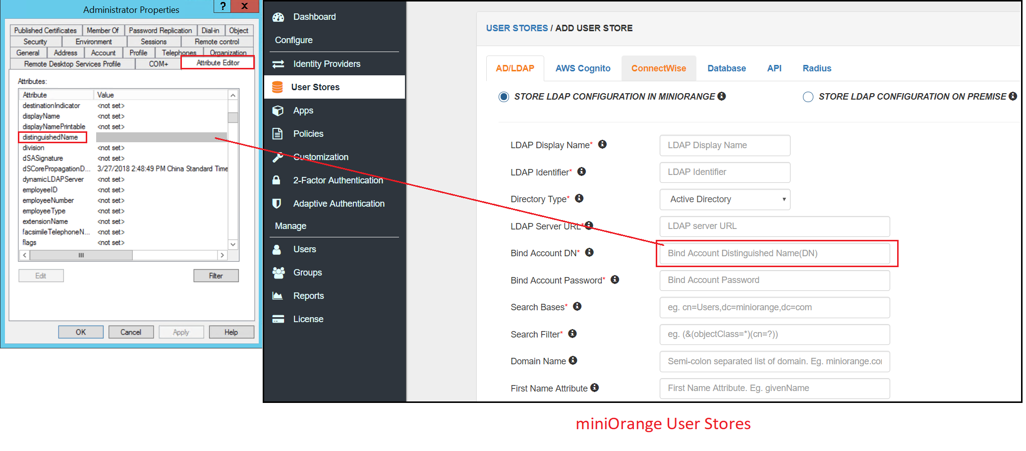directory services active directory miniorange active directory services