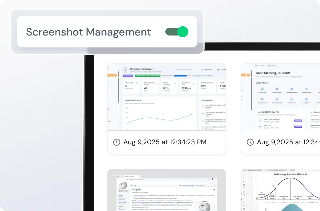 Screen and Session Monitoring