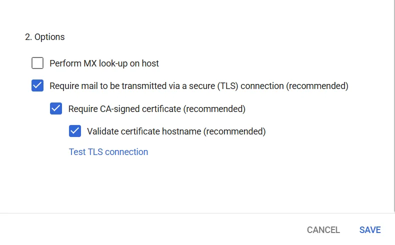 miniOrange Email DLP setup with Gmail and Google Workspace | Enable TLS Option