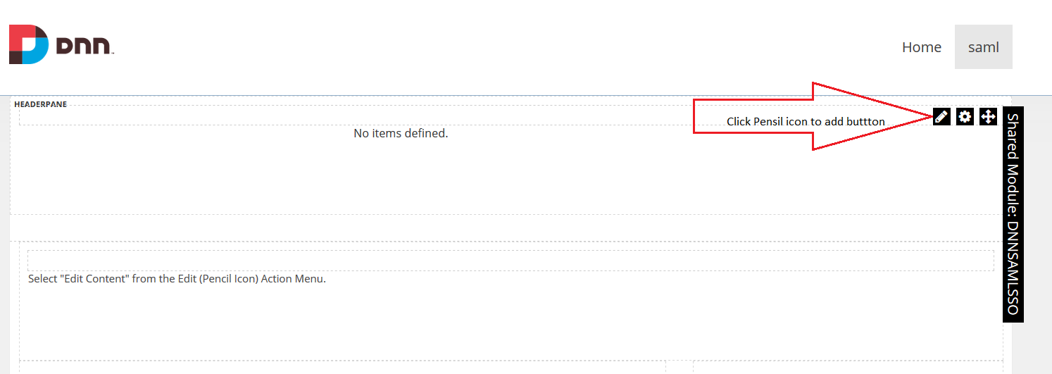 dnn saml single sign on Login Widget