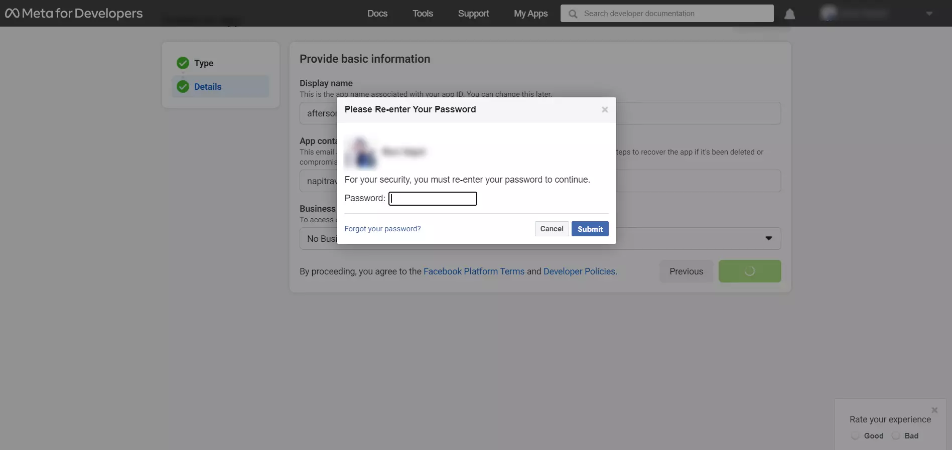 SSO: Facebook Login