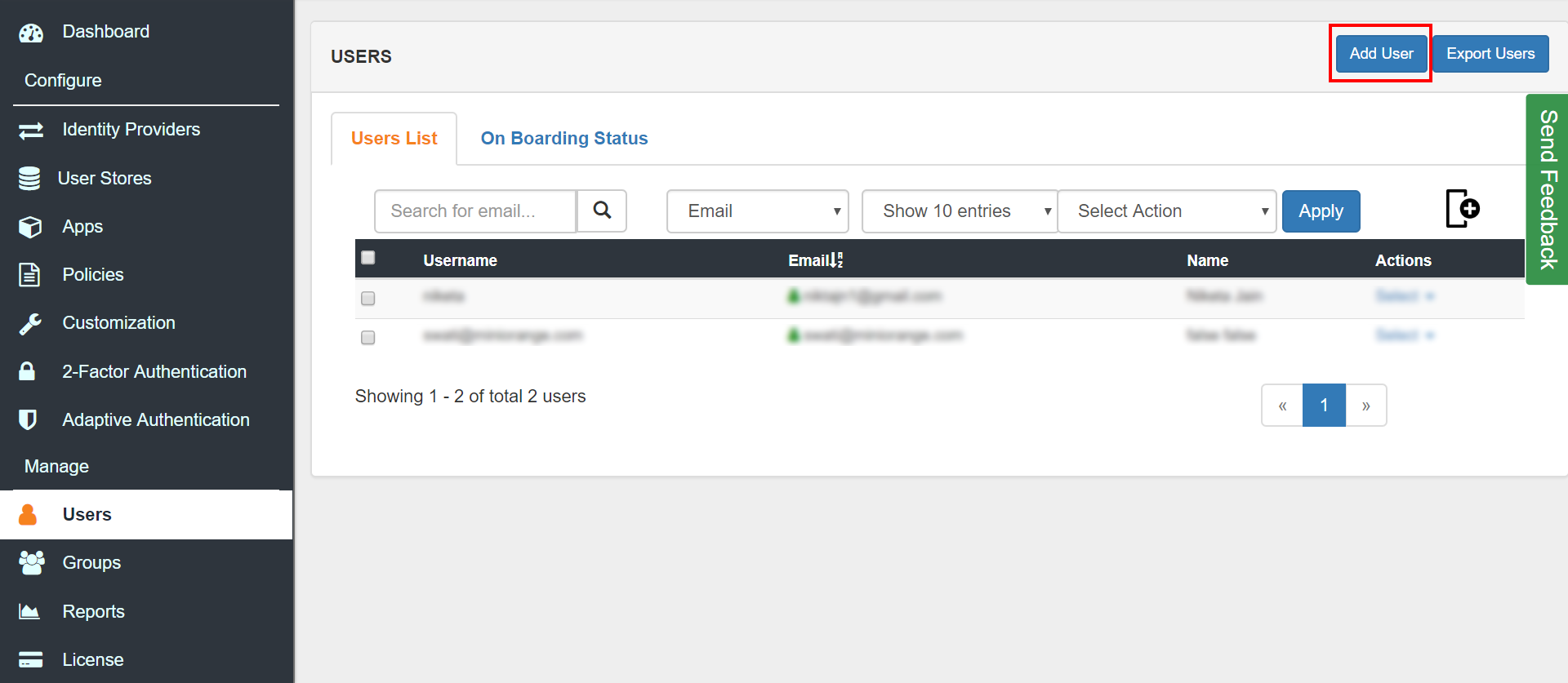 five9 sso create user