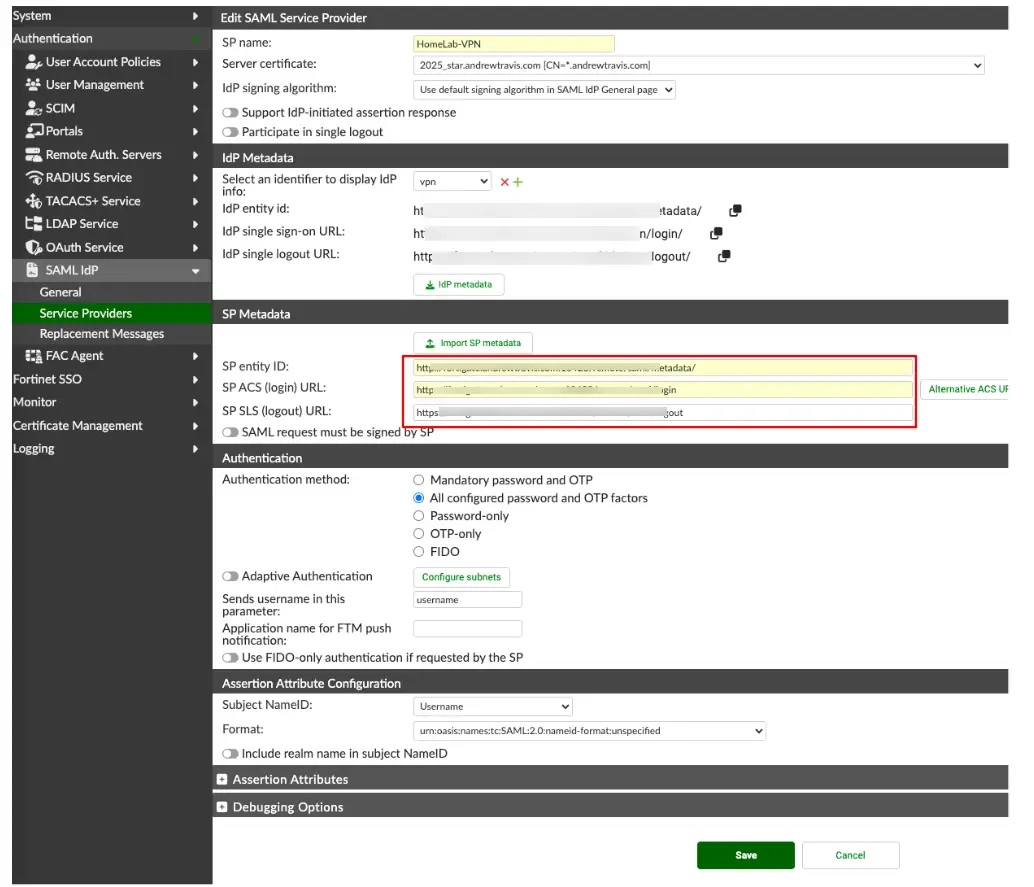 Fortinet Single Sign-On (FSSO): Single Sign-On