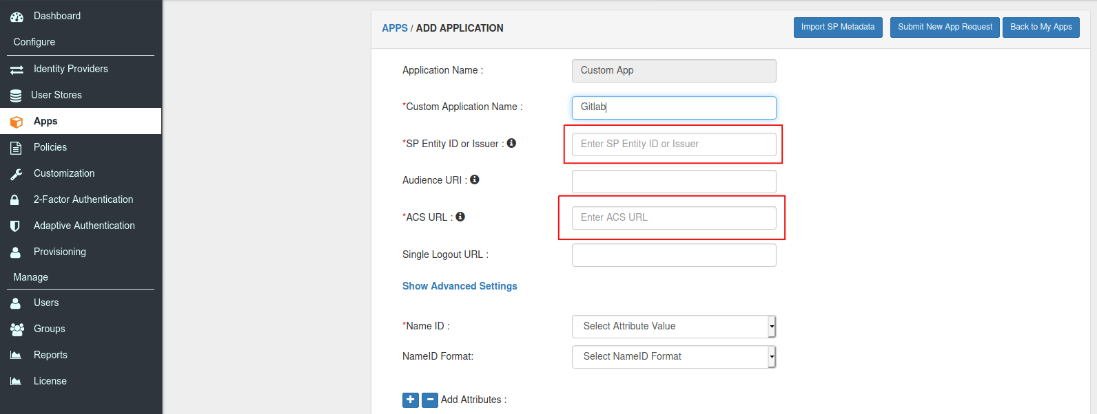 gitlab sso configuration steps