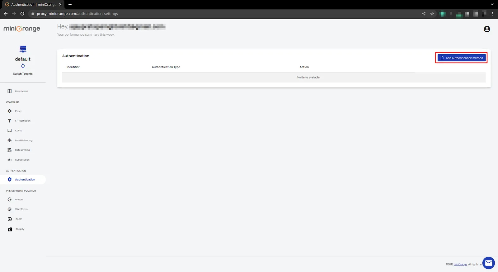 Google Access Restriction policies add authentication method