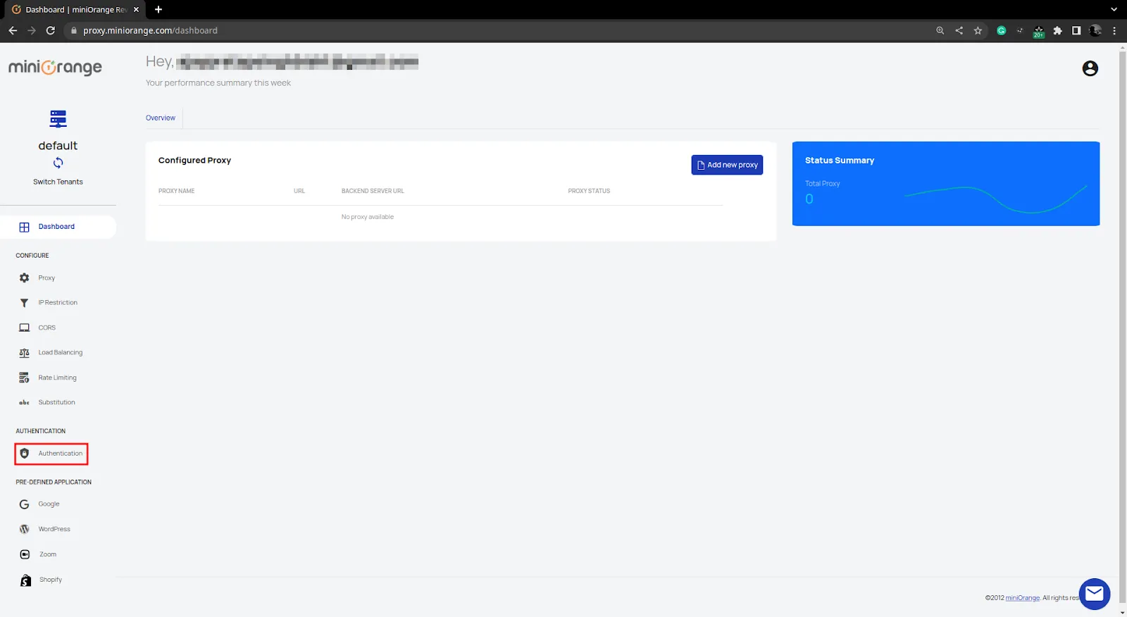 Google Access Restriction policies authentication method dashboard