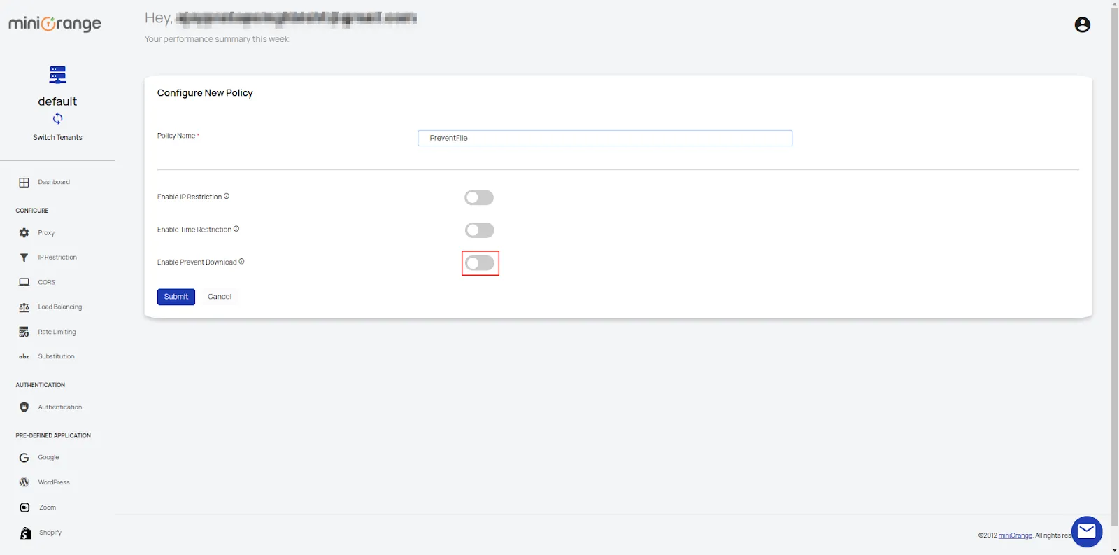 Google Access Restriction policies time-based restriction policy