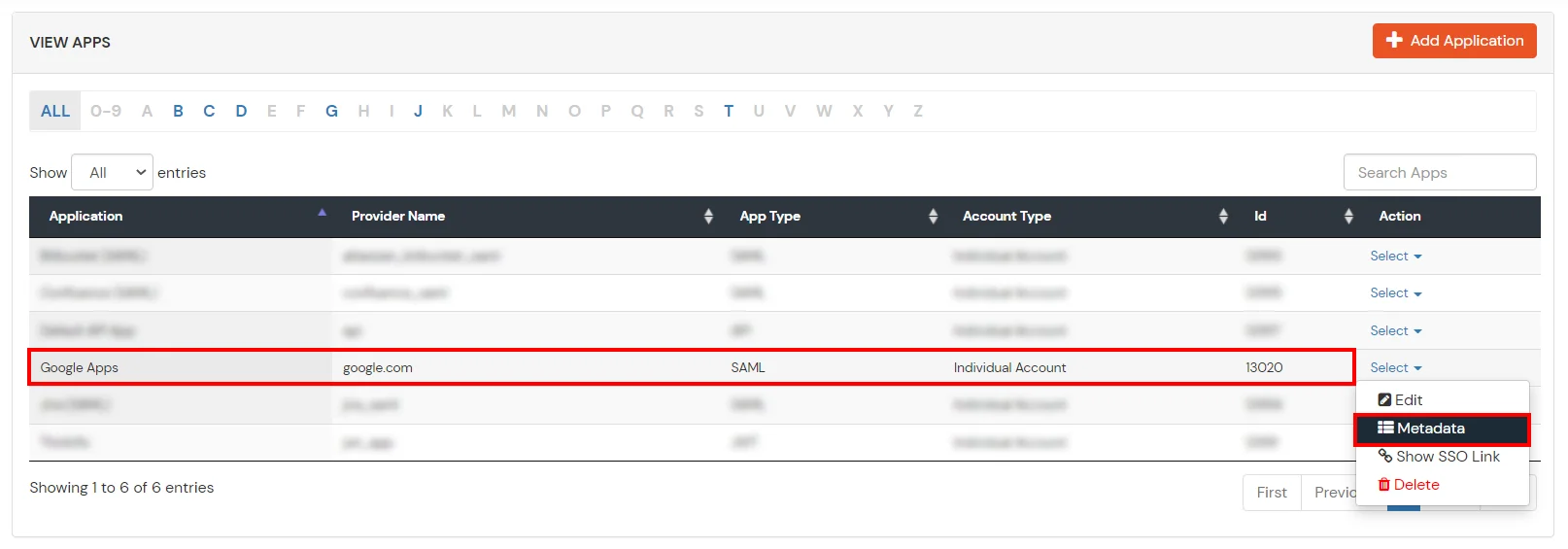 Google 2FA (Two-Factor Authentication) : Switch to  Metadata Link