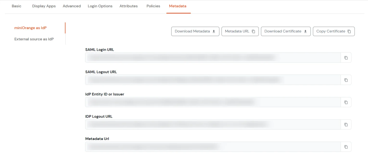 Configure Google Single Sign-On (sso) Select miniOrange as Idp 