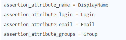Assertion Attribute Grafana