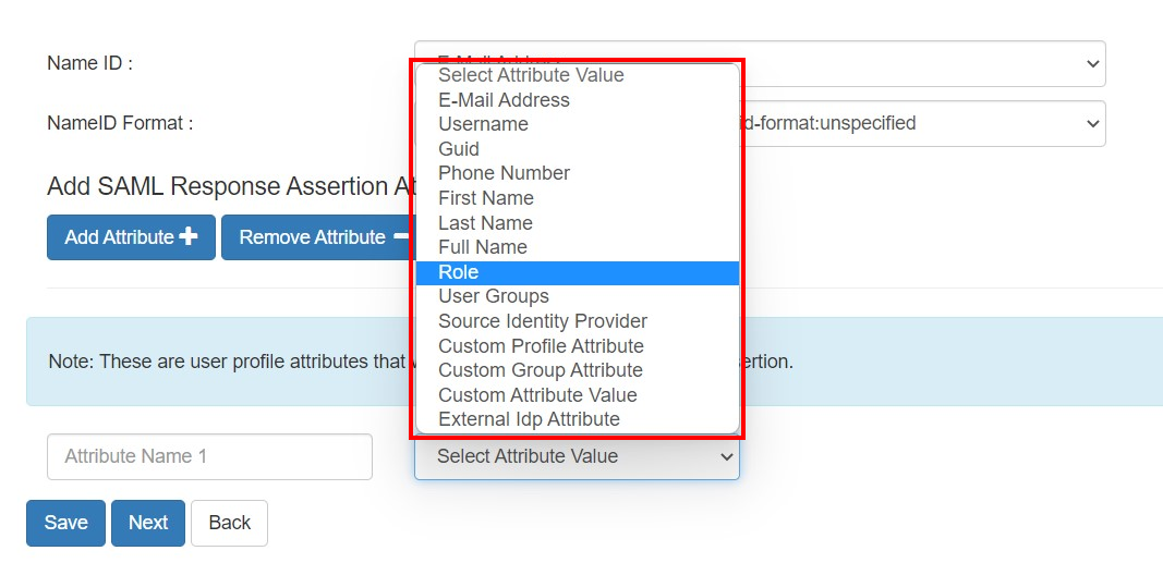 Grafana Single Sign-On (SSO) Map SAML Attributes