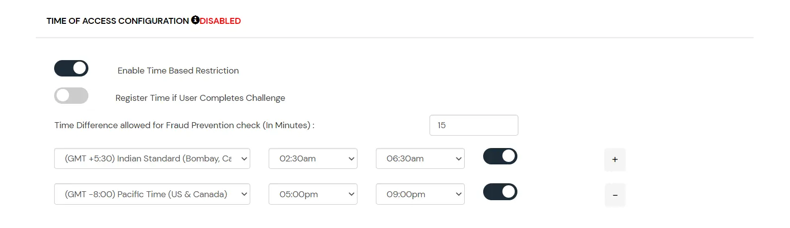 GSuite time Restriction - Google Marketplace