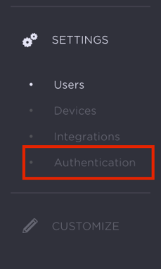 Highfive Two Factor Authentication (2FA) 