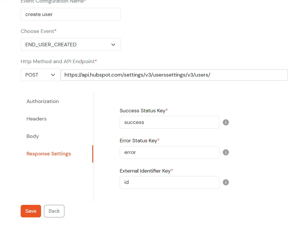 Hubspot Provisioning