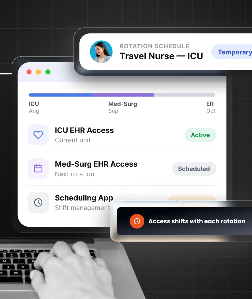 Manage Rotating Healthcare Workers